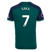 Arsenal Bukayo Saka #7 3rd trikot 2023-24 Kurzarm